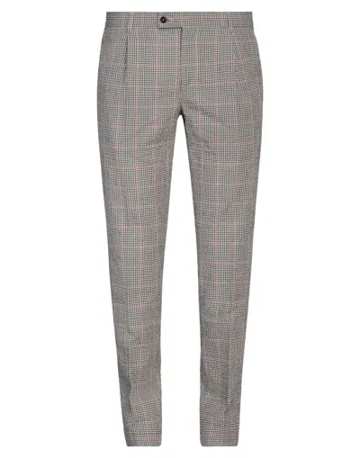 Grey Daniele Alessandrini Pants In Brown