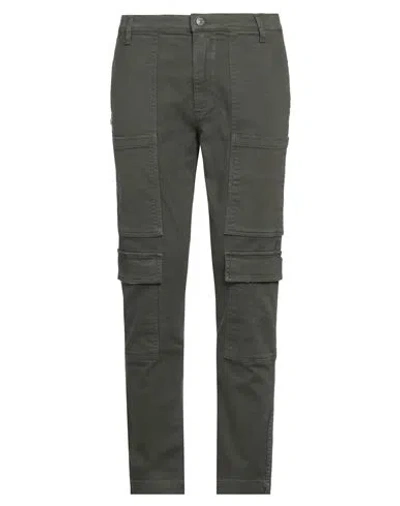 Grey Daniele Alessandrini Man Pants Dark Green Size 31 Cotton, Elastane