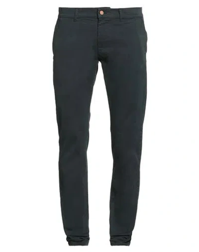 Grey Daniele Alessandrini Man Pants Dark Green Size 32 Cotton, Elastane