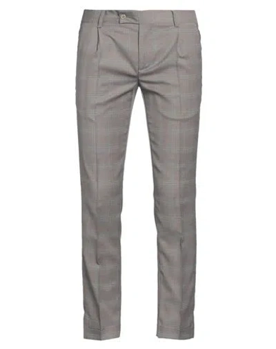 Grey Daniele Alessandrini Man Pants Grey Size 30 Polyester, Elastane
