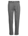 Grey Daniele Alessandrini Man Pants Grey Size 30 Polyester, Viscose, Elastane In Grey