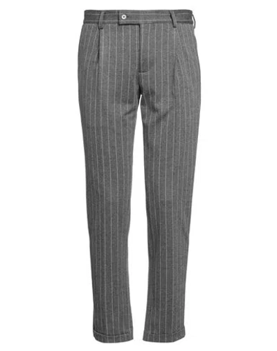 Grey Daniele Alessandrini Man Pants Grey Size 30 Polyester, Viscose, Elastane