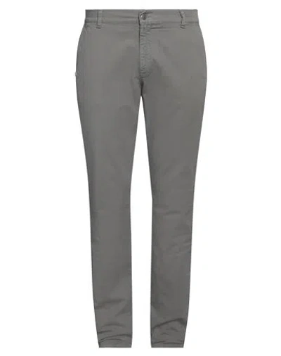 Grey Daniele Alessandrini Man Pants Grey Size 31 Cotton, Elastane