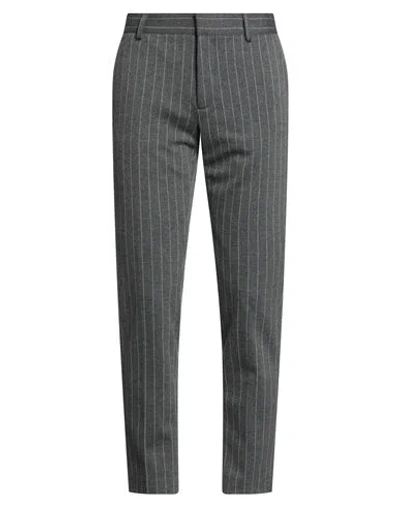 Grey Daniele Alessandrini Man Pants Grey Size 32 Polyester, Viscose, Elastane In Gray
