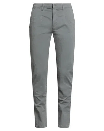 Grey Daniele Alessandrini Man Pants Grey Size 33 Cotton, Elastane In Gray