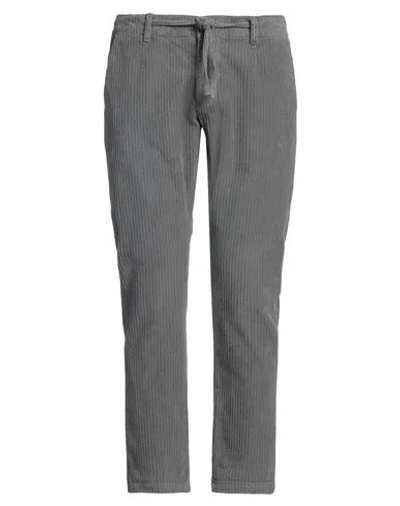 Grey Daniele Alessandrini Man Pants Grey Size 34 Cotton, Elastane