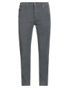 Grey Daniele Alessandrini Man Pants Grey Size 34 Cotton, Elastane In Gray