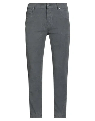 Grey Daniele Alessandrini Man Pants Grey Size 34 Cotton, Elastane