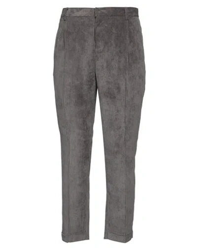 Grey Daniele Alessandrini Man Pants Grey Size 34 Polyester, Polyamide, Elastane