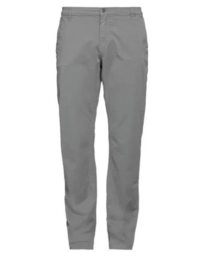 Grey Daniele Alessandrini Man Pants Grey Size 40 Cotton, Elastane