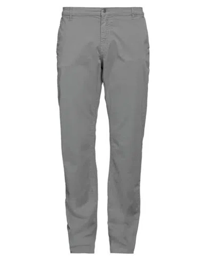 Grey Daniele Alessandrini Man Pants Grey Size 40 Cotton, Elastane In Gray