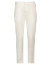 Grey Daniele Alessandrini Man Pants Ivory Size 30 Polyester, Viscose, Elastane In White