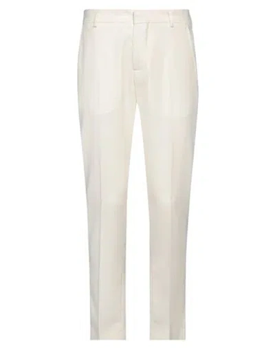 Grey Daniele Alessandrini Man Pants Ivory Size 30 Polyester, Viscose, Elastane In White