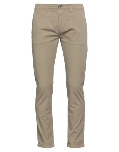 Grey Daniele Alessandrini Pants In Beige