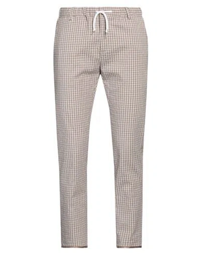 Grey Daniele Alessandrini Man Pants Khaki Size 38 Cotton, Polyester, Elastane In Beige