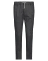 Grey Daniele Alessandrini Man Pants Lead Size 30 Polyester, Viscose, Elastane In Black