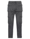 Grey Daniele Alessandrini Man Pants Lead Size 32 Cotton, Elastane