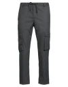 Grey Daniele Alessandrini Man Pants Lead Size 32 Polyester, Viscose, Elastane In Gray