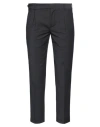 Grey Daniele Alessandrini Man Pants Lead Size 36 Wool, Polyester, Elastane