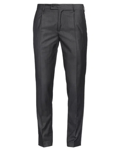 Grey Daniele Alessandrini Man Pants Lead Size 38 Polyester, Viscose