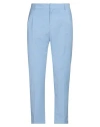 Grey Daniele Alessandrini Man Pants Light Blue Size 34 Polyester, Viscose, Elastane