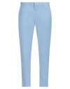 Grey Daniele Alessandrini Man Pants Light Blue Size 32 Polyester, Viscose, Elastane