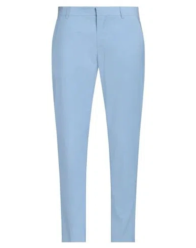 Grey Daniele Alessandrini Man Pants Light Blue Size 32 Polyester, Viscose, Elastane In Blue