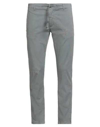 Grey Daniele Alessandrini Man Pants Light Grey Size 32 Cotton, Elastane In Gray