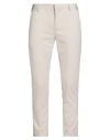 Grey Daniele Alessandrini Man Pants Light Grey Size 36 Polyester, Viscose, Elastane In Gold