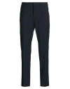 Grey Daniele Alessandrini Man Pants Midnight Blue Size 28 Polyester, Viscose, Elastane In Blue
