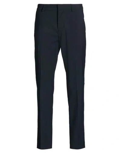 Grey Daniele Alessandrini Man Pants Midnight Blue Size 28 Polyester, Viscose, Elastane