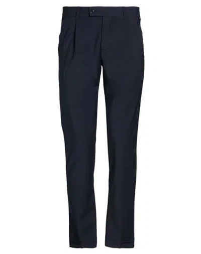 Grey Daniele Alessandrini Man Pants Midnight Blue Size 28 Wool, Polyester, Elastane