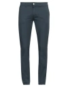 Grey Daniele Alessandrini Man Pants Midnight Blue Size 30 Cotton, Elastane