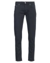 Grey Daniele Alessandrini Man Pants Midnight Blue Size 30 Cotton, Elastane In Blue