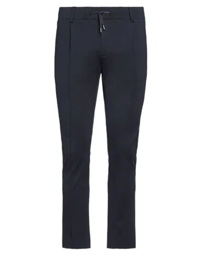 Grey Daniele Alessandrini Man Pants Midnight Blue Size 30 Cotton, Polyamide, Elastane