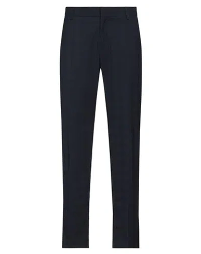 Grey Daniele Alessandrini Man Pants Midnight Blue Size 30 Polyester, Viscose, Elastane