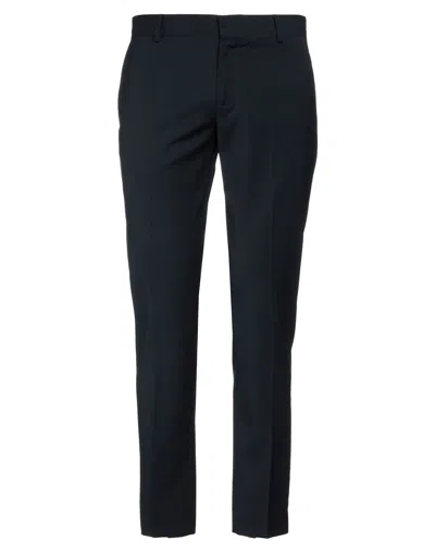 Grey Daniele Alessandrini Man Pants Midnight Blue Size 30 Polyester, Viscose, Elastane In Blue