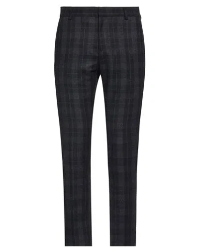 Grey Daniele Alessandrini Man Pants Midnight Blue Size 30 Wool, Polyester, Polyamide In Gray