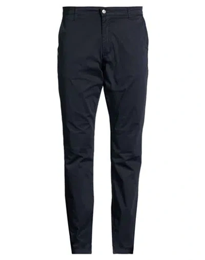 Grey Daniele Alessandrini Man Pants Midnight Blue Size 31 Cotton, Elastane