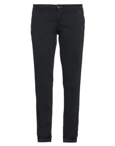 Grey Daniele Alessandrini Man Pants Midnight Blue Size 38 Cotton, Elastane In Blue