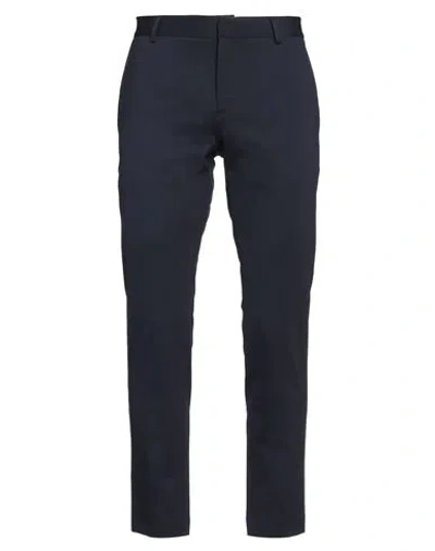 GREY DANIELE ALESSANDRINI GREY DANIELE ALESSANDRINI MAN PANTS MIDNIGHT BLUE SIZE 28 COTTON, POLYAMIDE, ELASTANE
