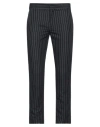 Grey Daniele Alessandrini Man Pants Midnight Blue Size 30 Linen, Viscose