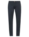 Grey Daniele Alessandrini Man Pants Midnight Blue Size 33 Cotton, Elastane