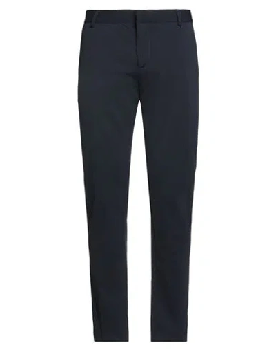 Grey Daniele Alessandrini Man Pants Midnight Blue Size 34 Polyester, Viscose, Elastane