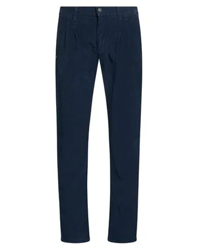 Grey Daniele Alessandrini Man Pants Midnight Blue Size 36 Cotton, Elastane