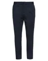 Grey Daniele Alessandrini Man Pants Midnight Blue Size 36 Cotton, Polyamide, Elastane In Blue