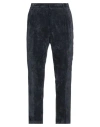 Grey Daniele Alessandrini Man Pants Midnight Blue Size 36 Polyester, Polyamide, Elastane
