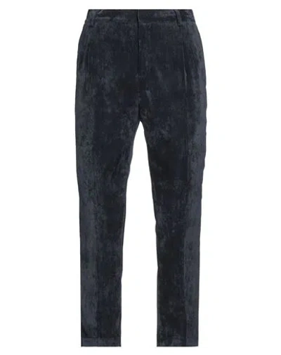 Grey Daniele Alessandrini Man Pants Midnight Blue Size 36 Polyester, Polyamide, Elastane