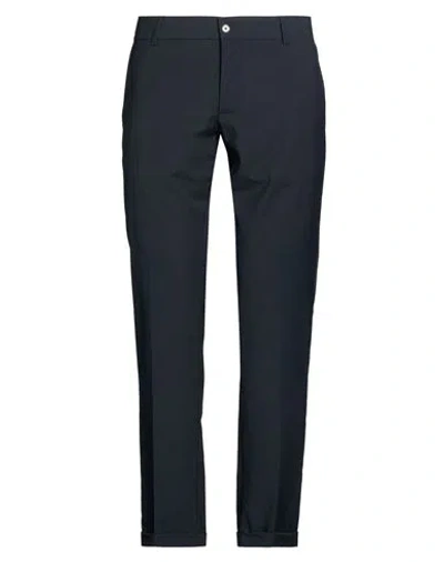 Grey Daniele Alessandrini Man Pants Midnight Blue Size 36 Polyester, Viscose, Elastane