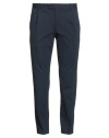 Grey Daniele Alessandrini Man Pants Midnight Blue Size 38 Cotton, Polyamide, Elastane In Blue